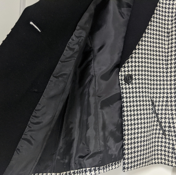 Tahari Arthur S Levine Houndstooth Jacket, sz XS - Picture 6 of 14